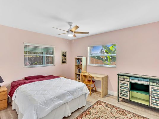 Bedroom, Home Office, Interior, Wood Texture Flooring