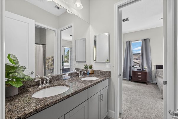 Bathroom, Dual Sink Vanities, Interior