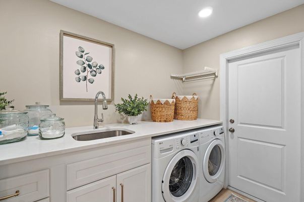 Interior, Recessed Lighting, Washer