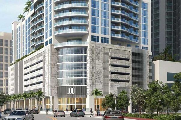 Exterior, Facade, Condo Building