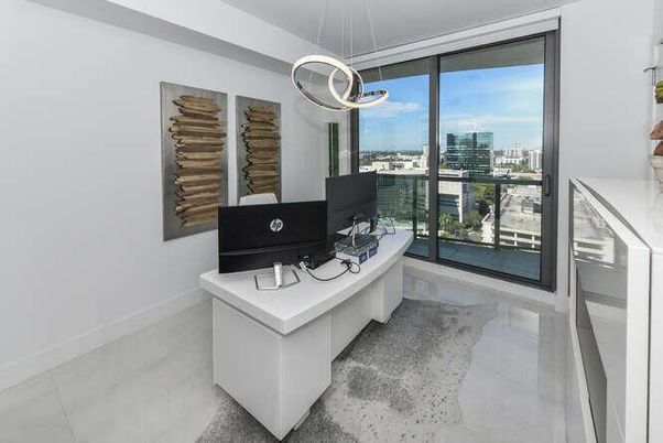 Home Office, Interior, Pendant Lights