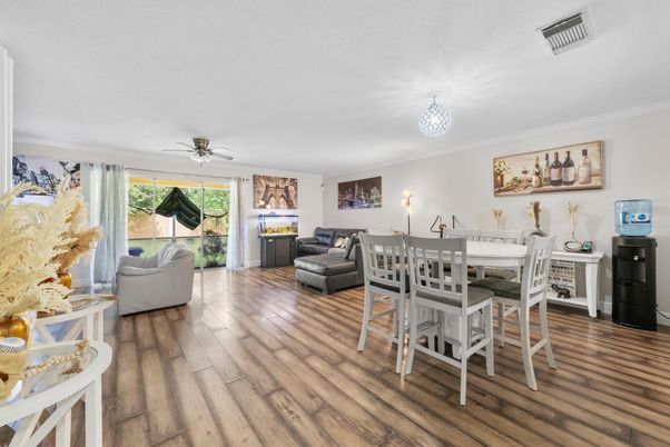 Dining room, Interior, Living room, Wood Texture Flooring