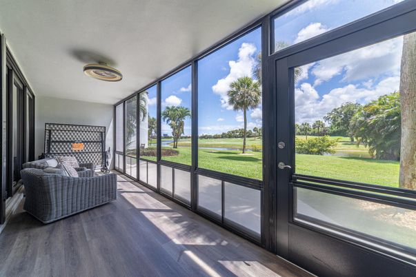Interior, Sun Room, Wood Texture Flooring