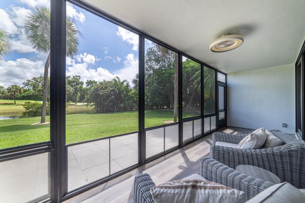 Interior, Sun Room, Wood Texture Flooring