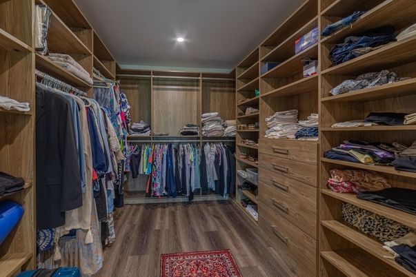 Interior, Recessed Lighting, Walk-in Closets, Wood Texture Flooring