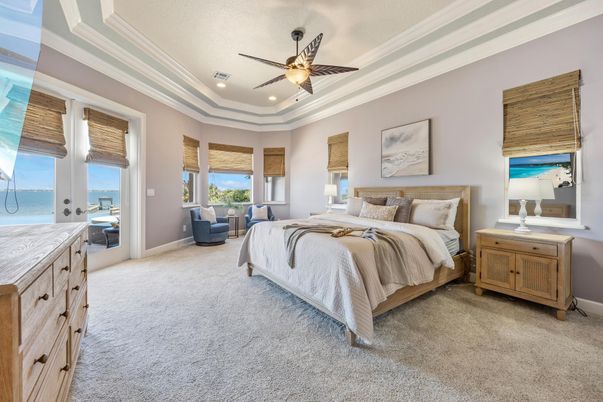 Bedroom, Interior, Recessed Lighting, Water