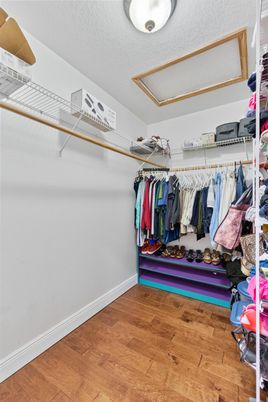 Interior, Walk-in Closets, Wood Texture Flooring