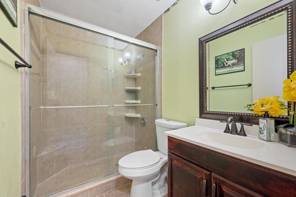Bathroom, Glass Shower, Interior