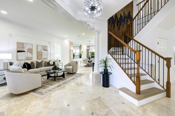 Interior, Living room, Pendant Lights, Recessed Lighting