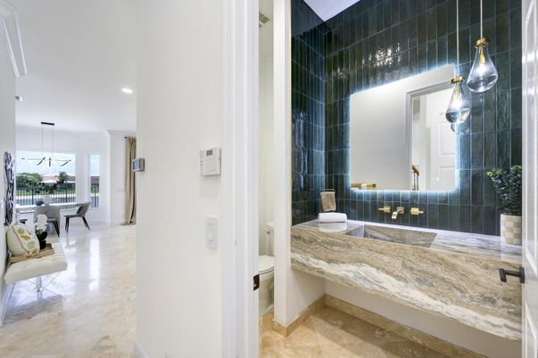 Bathroom, Dining room, Interior, Pendant Lights, Recessed Lighting