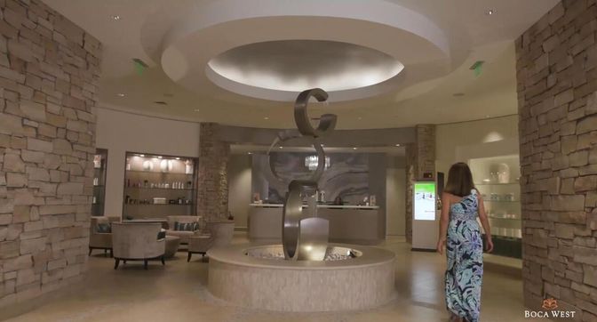 Interior, Living room, Recessed Lighting, Stone Walls