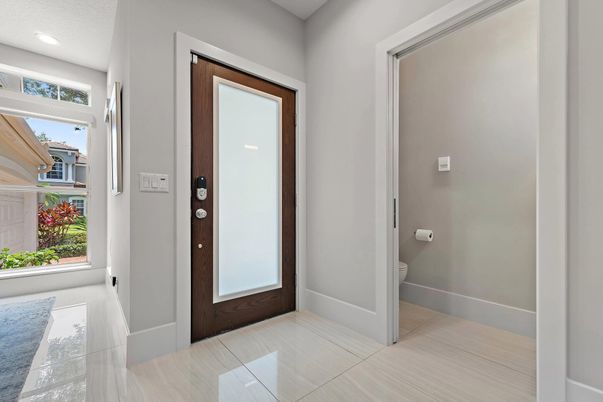 Bathroom, Interior, Recessed Lighting