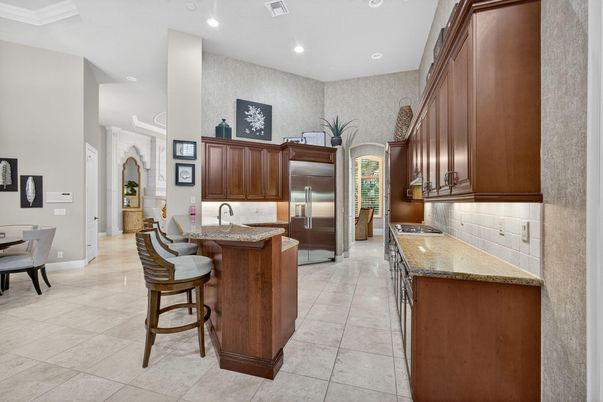 Dining room, Interior, Kitchen, Recessed Lighting
