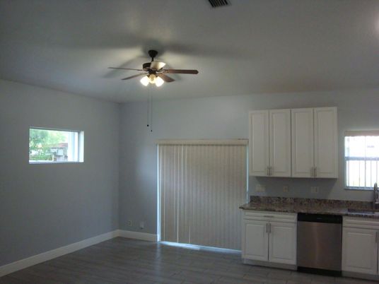 Empty room, Interior, Kitchen, Wood Texture Flooring