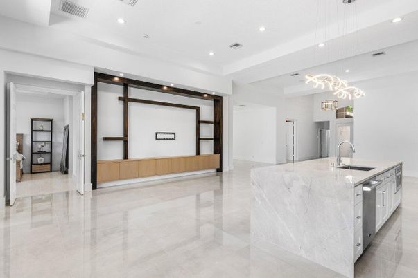Interior, Kitchen, Pendant Lights, Recessed Lighting