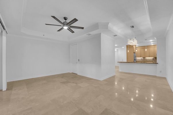 Chandelier, Empty room, Interior, Kitchen, Pendant Lights, Recessed Lighting