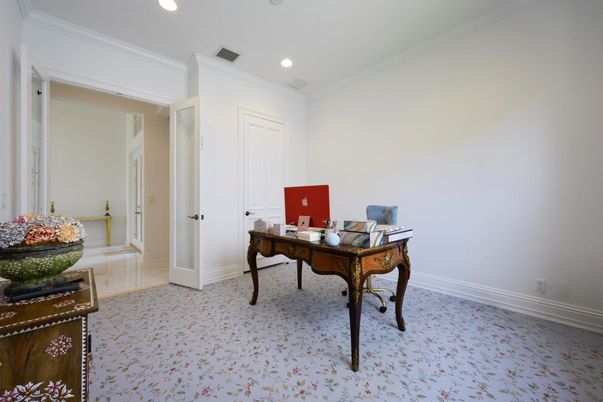 Home Office, Interior, Recessed Lighting