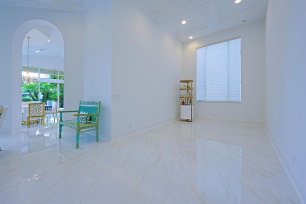 Chandelier, Interior, Marble, Recessed Lighting