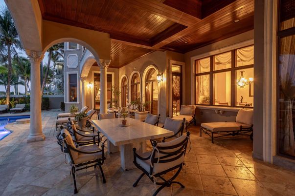 Exterior, Pool, Wooden Ceilings