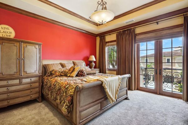 Bedroom, Interior, Pendant Lights