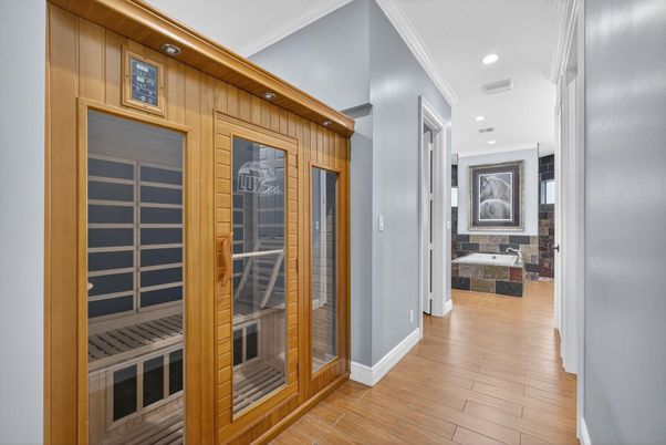 Interior, Recessed Lighting, Sauna Room