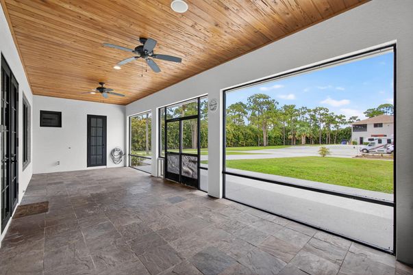Interior, Recessed Lighting, Sun Room, Wooden Ceilings