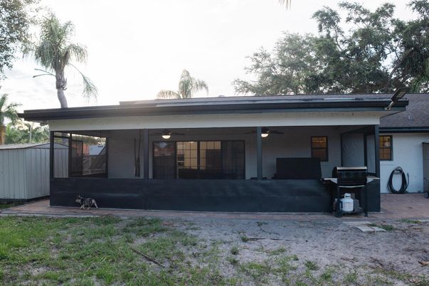 Backyard, Exterior