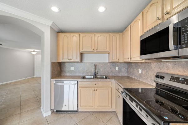 Interior, Kitchen, Recessed Lighting