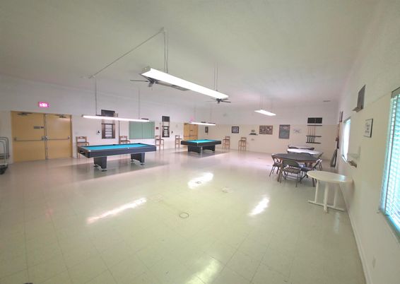 Billiard Table, Game Room, Interior, Pendant Lights