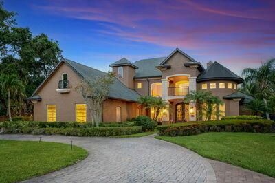 Attached, Backyard, Exterior, Facade, French Provincial