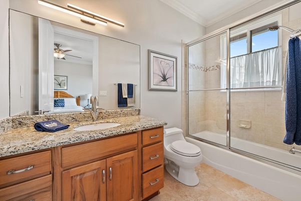 Bathroom, Glass Shower, Interior