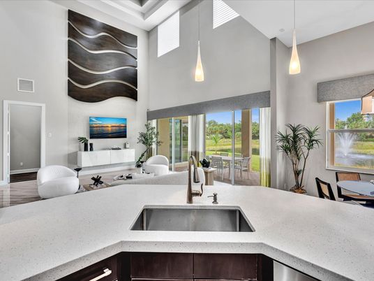 Interior, Kitchen, Pendant Lights