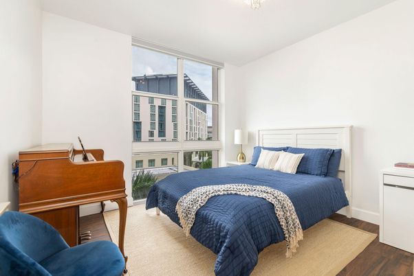 Bedroom, Interior, Piano, Wood Texture Flooring