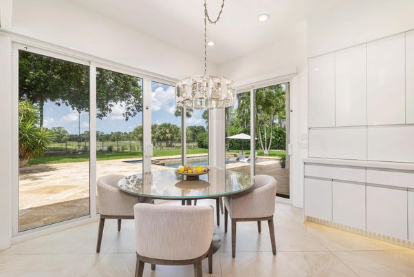 Dining room, Interior, Pendant Lights, Recessed Lighting