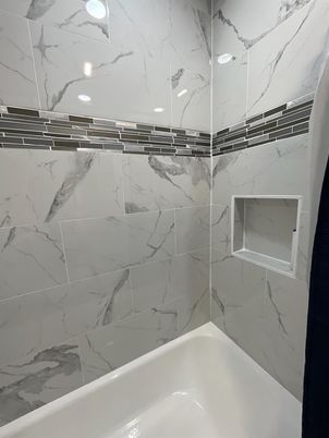 Bathroom, Interior, Marble Walls