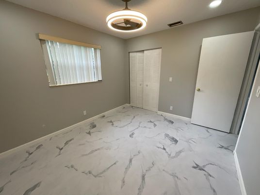 Empty room, Interior, Marble, Pendant Lights, Recessed Lighting