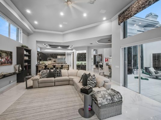 Interior, Kitchen, Living room, Marble, Recessed Lighting, Stainless Steel Appliances