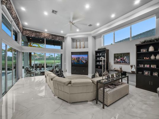 Interior, Living room, Marble, Recessed Lighting