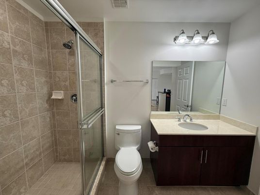 Bathroom, Glass Shower, Interior