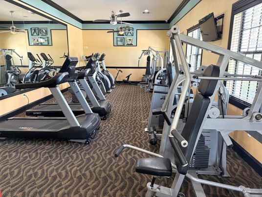 Fitness Equipment, Gym, Interior