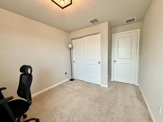 Empty room, Home Office, Interior