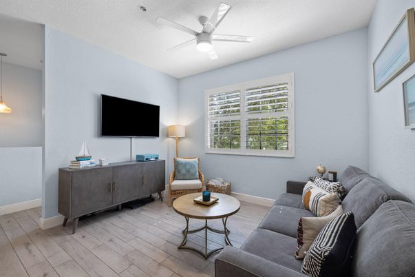 Interior, Living room, Pendant Lights, Wood Texture Flooring