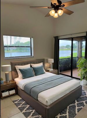 Bedroom, Interior, Water
