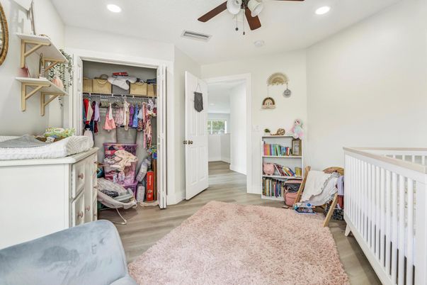 Interior, Recessed Lighting, Walk-in Closets, Wood Texture Flooring