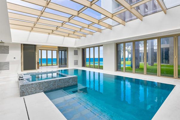 Glass Ceilings, Interior, Pool, Sun Room