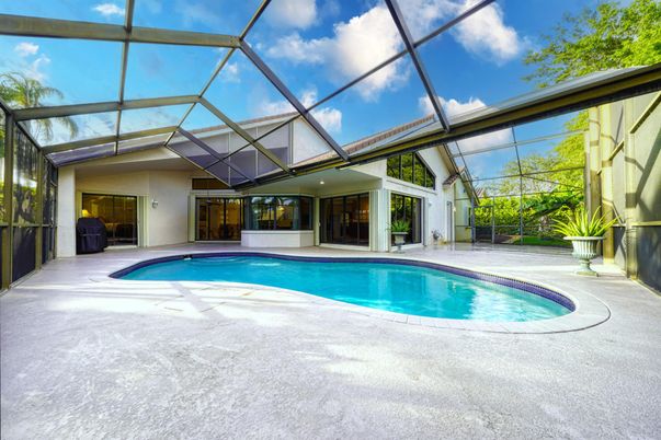 Glass Ceilings, Interior, Pool, Sun Room