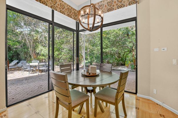 Chandelier, Dining room, Interior, Pendant Lights, Wood Texture Flooring