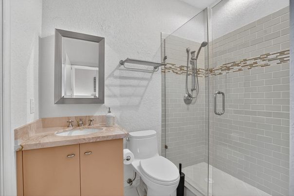 Bathroom, Glass Shower, Interior