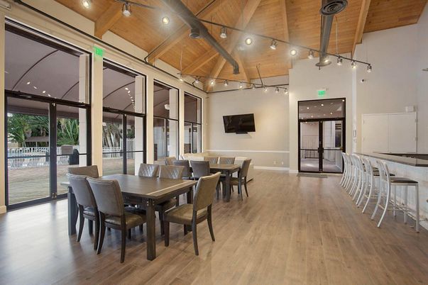 Dining room, Interior, Wooden Beams, Wooden Ceilings, Wood Texture Flooring