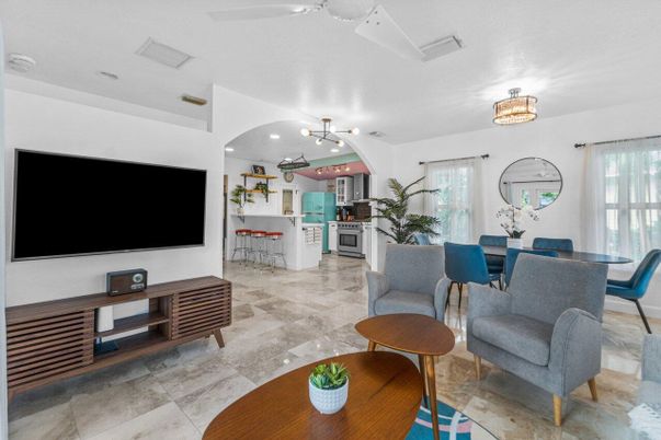 Dining room, Interior, Kitchen